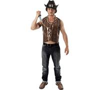 ORION COSTUMES Men's Crocodile Hunter Safari Bushman Character Film Fancy Dress Costume