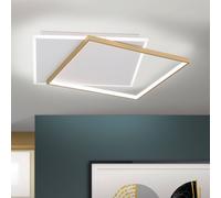 ORION Emanuel LED ceiling lamp, white/gold