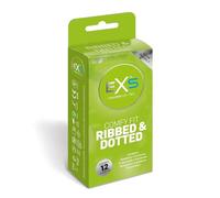 Orion EXS Ribbed and Dotted Condoms - Pack of 12