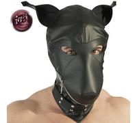 Orion Fetish Collection Dog Mask, black