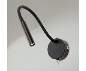 ORION Flexible LED wall light Colin in black