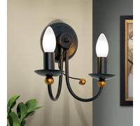 ORION Garda Wall Light Country House Style Two Bulbs