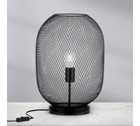 ORION Georgina table lamp with a cage lampshade