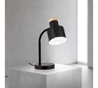 ORION Gili table lamp, matt black, steel, height 35 cm, E27