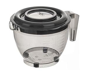 orion group Kitchen Bowl Mixing Bowl with Splash Guard Lid Measuring Division Handle Robust Food-Safe 2.5 L