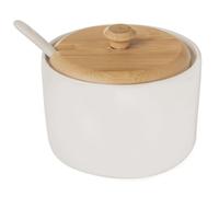 Orion Group Porcelain Sugar Bowl with Lid and Spoon