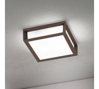 ORION Henry outdoor light, corten, die-cast aluminium, E27, IP44