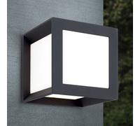 ORION Henry outdoor wall light, 16x16x16 cm, anthracite