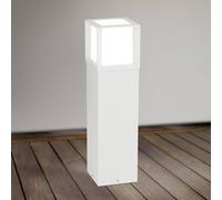 ORION Henry path light, white, height 60 cm, aluminium/stainless steel
