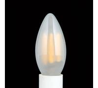 ORION LED bulb E14 C35, matt, 6W, 2,700 K, 720 lm, dimmable