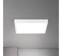 ORION LED ceiling lamp Disc, white Length 40 cm CCT Metal/plastic