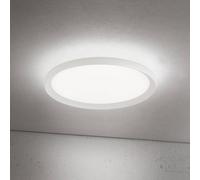 ORION LED ceiling lamp Kant, Ø 40 cm, white, CCT, metal/plastic