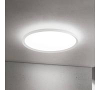 ORION LED ceiling lamp Kant, Ø 60 cm, white, CCT, metal/plastic