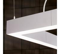 ORION LED ceiling light Sando, suspension kit 30x30 cm