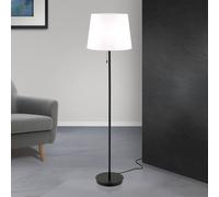 ORION Ludwig textile floor lamp, matt black