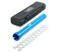 Orion Motor Tech Inner Tie Rod Removal Tool Kit - Master Inner Rod Tool Set with 12 Crowfoot Adapters and 1/2 Inch Drive Tube