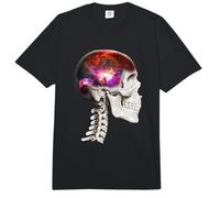 Orion Nebula Skull Sacred Geometry Outer Space Comfort Colors Adult Heavyweight T-Shirt