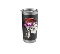 Orion Nebula Skull Sacred Geometry Outer Space Stainless Steel Insulated Tumbler