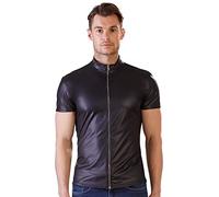 Orion Nek Matte Black Jacket with Zip S Small