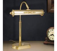ORION Nostalgic table lamp Picture, gold-plated