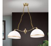 ORION Old Lamp pendant light with a chain, two-bulb