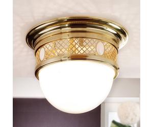 ORION Old Vienna ceiling light, 39 cm, brass