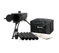 Orion Portable Tri-Pod Tent Stove in Black RoyalFire Black One Size