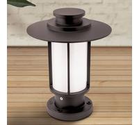 ORION Putri pillar light in dark brown