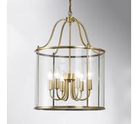 ORION Rieka Hanging Light Lantern-Shaped Round 43 cm