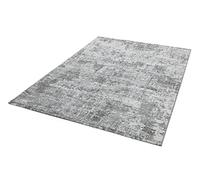 Orion Rug with Metallic Accents Luxurious Carpet for Living Room Bedroom Soft Silky Shiny Rug OR05 Abstract Silver, Small 80 x 150 cm (2'6"x5')