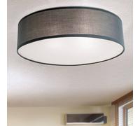 ORION Seda fabric ceiling light, grey
