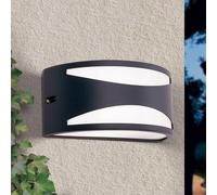 ORION Shell outdoor wall light, anthracite