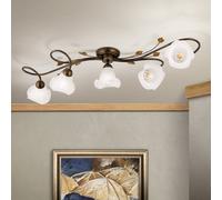 ORION Sisi ceiling light, 5-bulb, antique