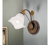 ORION Sisi wall light, Florentine style, antique