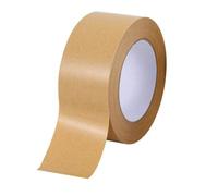 Orion Stationery Kraft Paper Tape | 6 Rolls of 48mm x 20m | Eco-Friendly | Strong Adhesive | Tear-Resistant | Brown | Packing for Moving Boxes Luggages, Carton Sealing, Shipping and Crafts