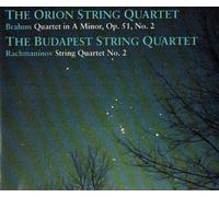 Orion String Quartet - Brahms: String Quintet in A minor, Op. 51, No. 2 / Rachmaninov: String Quartet No. 2 (UK Import)