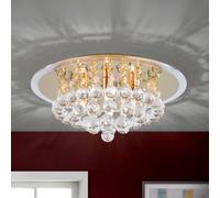 ORION Tuila Crystal Ceiling Light Expressive 38 cm
