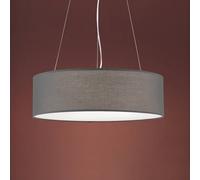 ORION Ufo hanging light with a grey lampshade