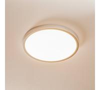 ORION Vika LED ceiling light round matt titanium Ø 30 cm