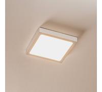ORION Vika LED wall light, square, white, 18 x 18 cm