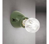 ORION Wall light Frost, green, ceramic, E27