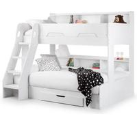 Orion White Triple Sleeper Bed