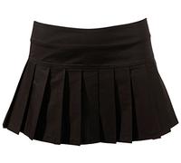 Cottelli - Pleated Mini Skirt (Black) - M