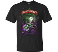 orionhbt Grave Green Digger T-Shirt Monster Truck Shirt Tee for Men XXL