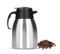 OrionMart 1.5L Coffee Tea Carafe Vacuum Jug Double Walled Insulated Stainless Steel Thermal Flask | Travel Coffee Dispenser -Tea Pot Keep Water or Drink Hot & Fresh