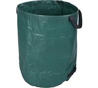 OrionMart Garden Bag with Handles - Durable and Reusable Heavy Duty Garden Sacks - No More Waste (Green 270L)