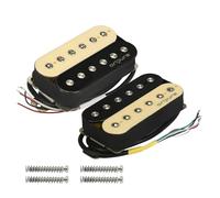 OriPure Alnico 5 High Output Humbucker Pickups Zebra Neck+Bridge Pickup Set