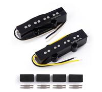 OriPure Alnico 5 J Bass Pickups Neck+Bridge Pickup Set Fit 4 Strings J Bass Guitar Part