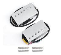 OriPure Alnico 5 Sealed Guitar Humbucker Pickups Chrome Neck Pickup 7.2K+Bridge Pickup 16.6K Fit LP Guitar Part