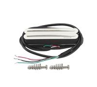 OriPure Hot Rail Pickups Alnico5 Single-Coil-Sized Humbucker 12-13K Fit ST SQ Electric Guitar, White